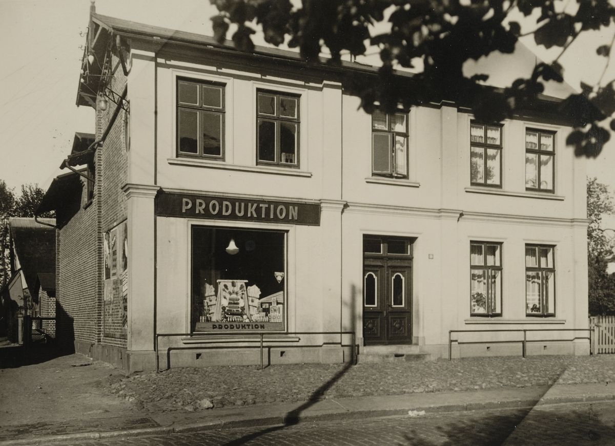 Ladender Produktion um 1934, Elmshorner Str. 14
