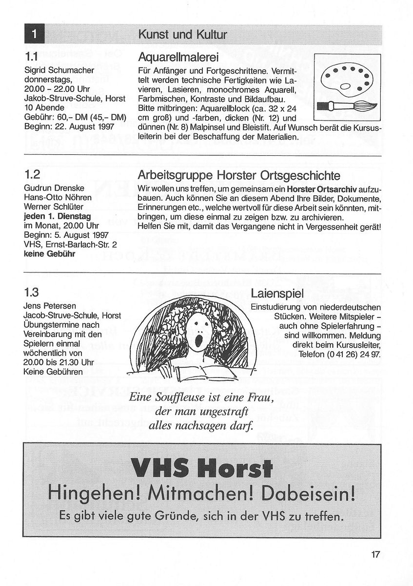 VHS-Programm 1997